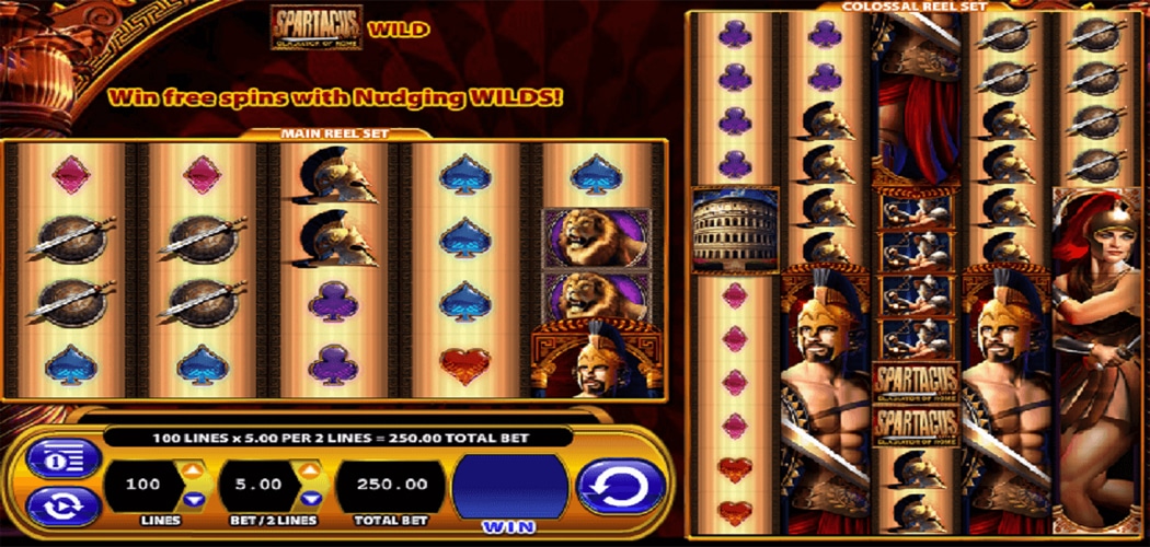 spartacus slot machine free online