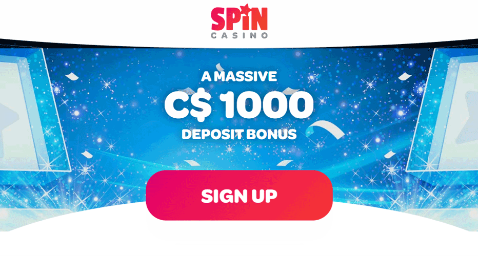 Reload your account with two C$300 match up bonuses