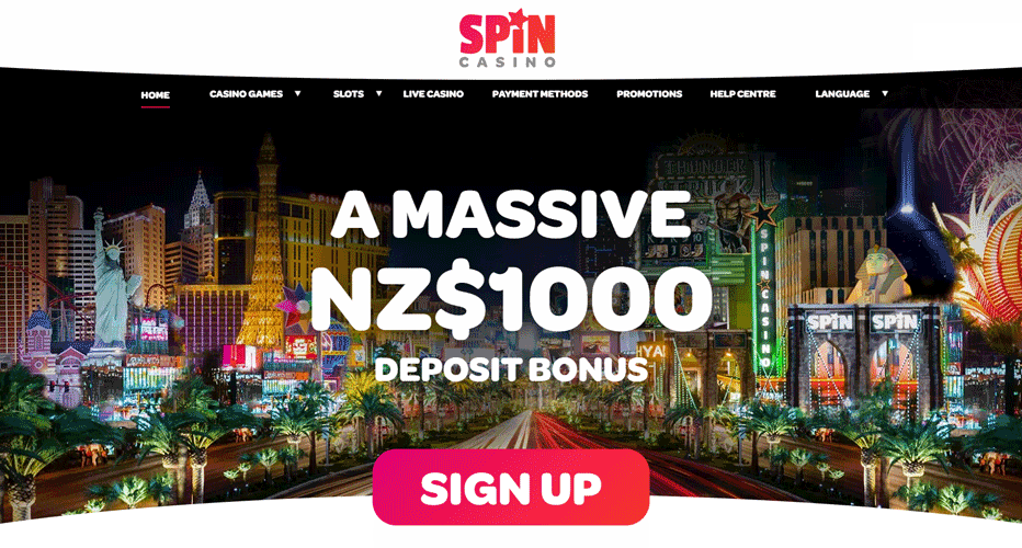 Spin Casino welcome bonuses