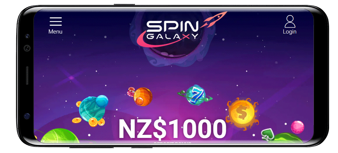 Spin Galaxy mobile casino - suitable for all devices & screens