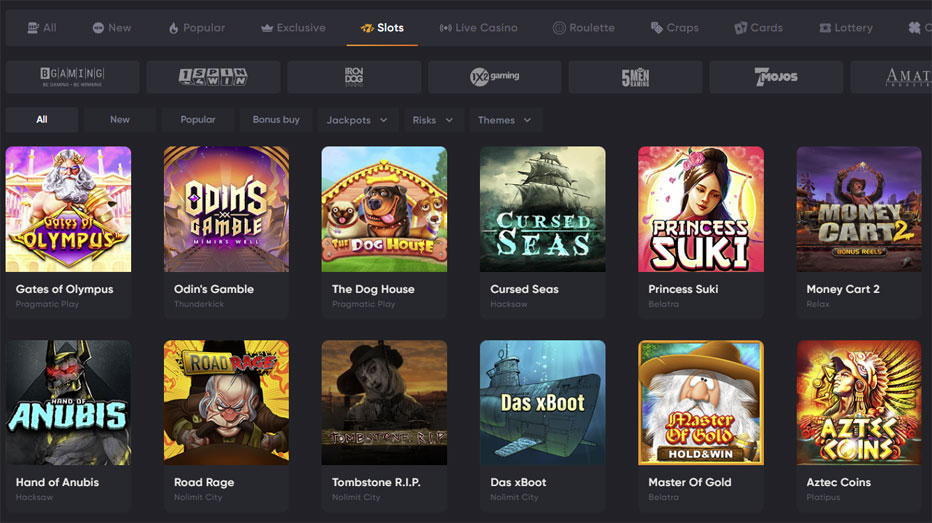 spinarium casino slots