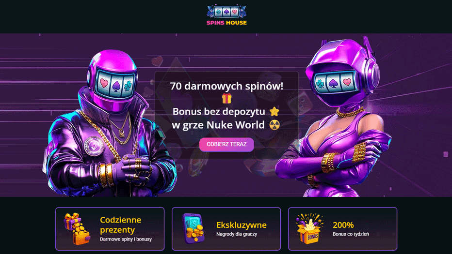 Spinshouse no deposit bonus Poland – 70 free spins on Nuke World Spinshouse no deposit bonus Poland – 70 free spins on Nuke World