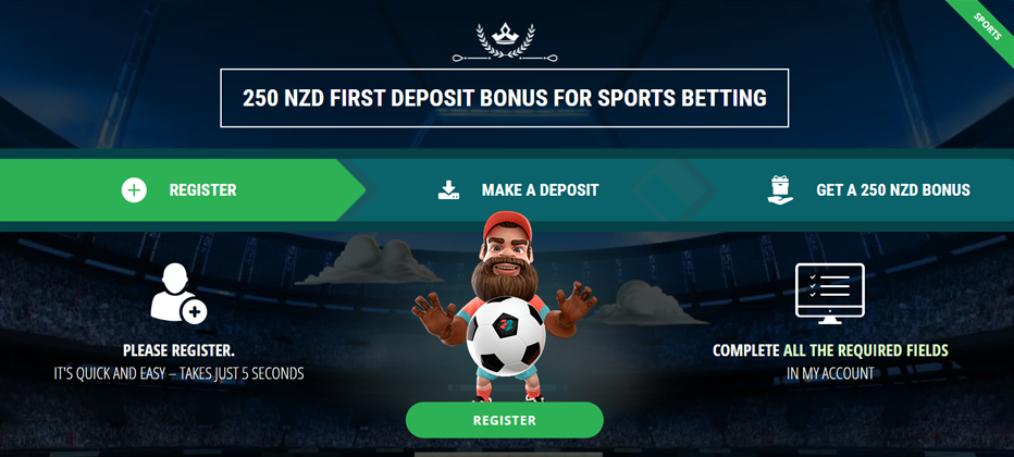 Sports Bonus at 22Bet New Zealand