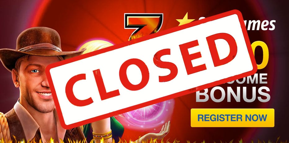 Stargames geschlossen, weil novomatic den deutschen Casinomarkt geschlossen hat.