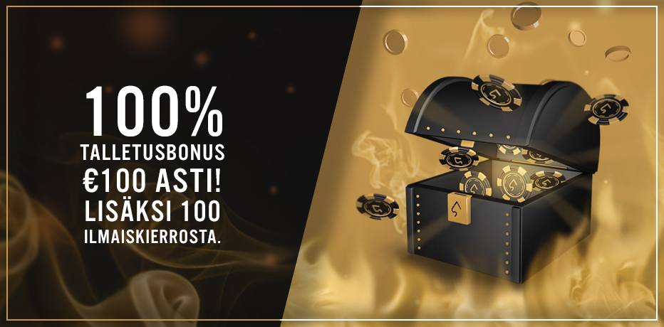 SuperSeven Casino - 100 Ilmaiskierrosta + 100% Kasinobonus!