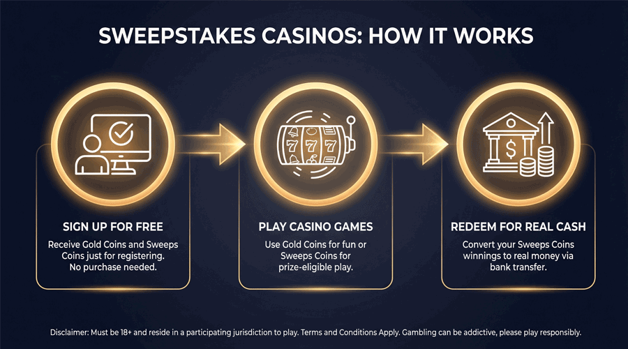 Redeeming your Sweeps Coins for real money