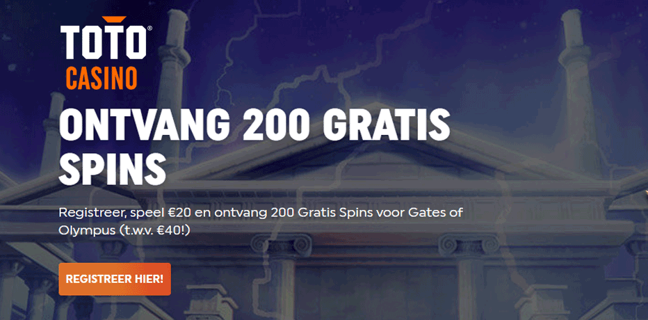toto casino online 200 gratis spins gates of olympus