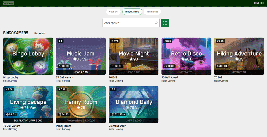 Minimale en maximale inleg per ronde Minimale en maximale inleg per ronde