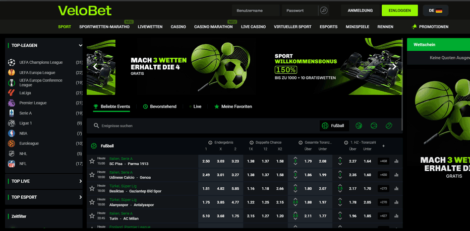 Der Sportwettenbereich: Ein Paradies für deutsche Wetter Der Sportwettenbereich: Ein Paradies für deutsche Wetter