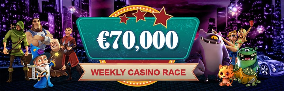 Vinn en del av Kr 700.000 hos Videoslots Casino races