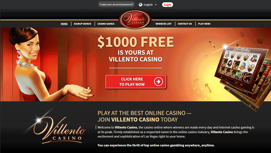 Villento Casino game library – quality over quantity