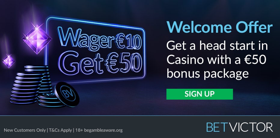 wagering at betvictor and get 50 euro free