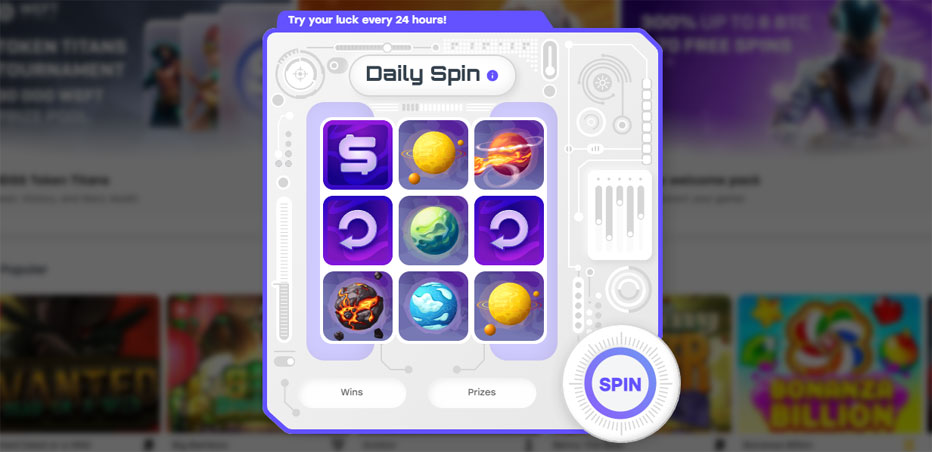 weiss bet daily spin