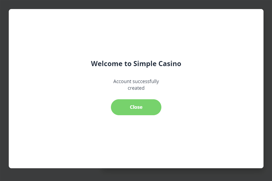 welcome to simple casino