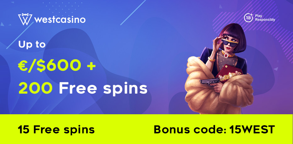 westcasino bonus code free spins