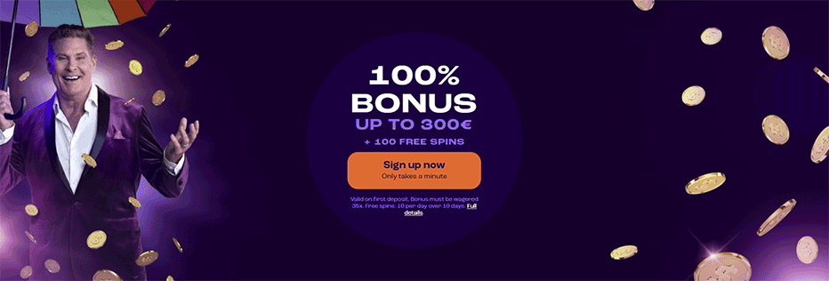 Wheelz Non-Sticky Casino Bonus – 100% up to €300,- + 100 Free Spins