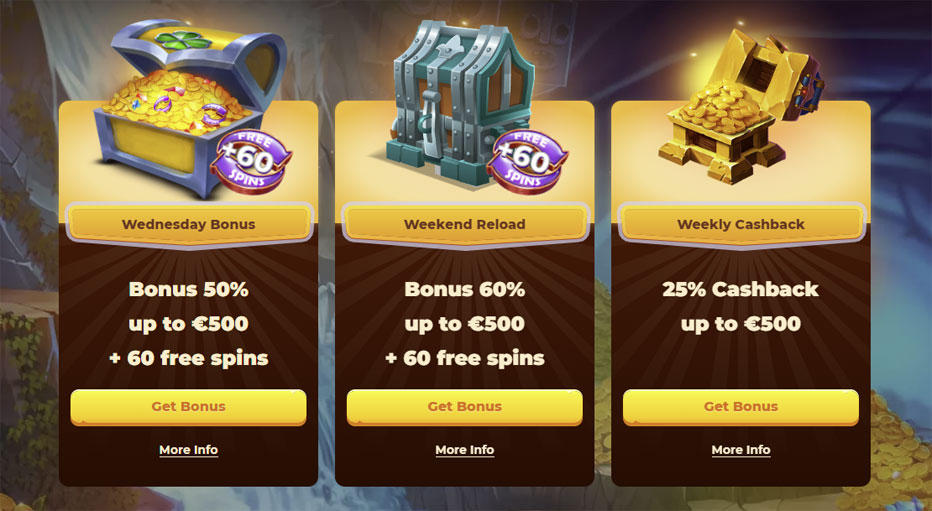 bonusy winlegends casino