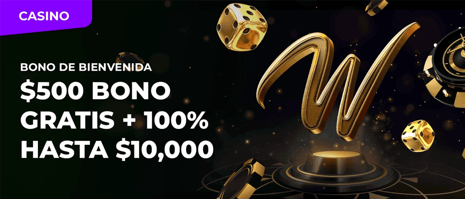 Bono de Bienvenida por Primer Depósito: ¡Hasta $10,000 MXN!