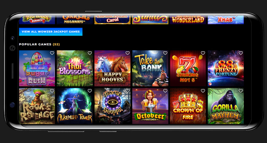 Wow Vegas Casino Slot Portfolio